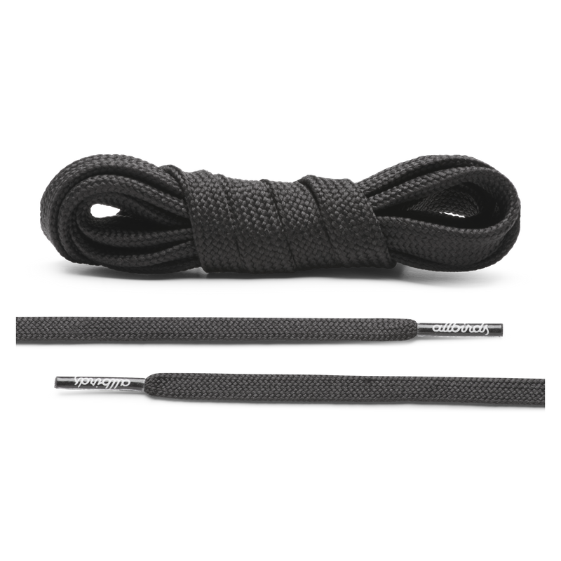 Allbirds Laces - True Black - Flat