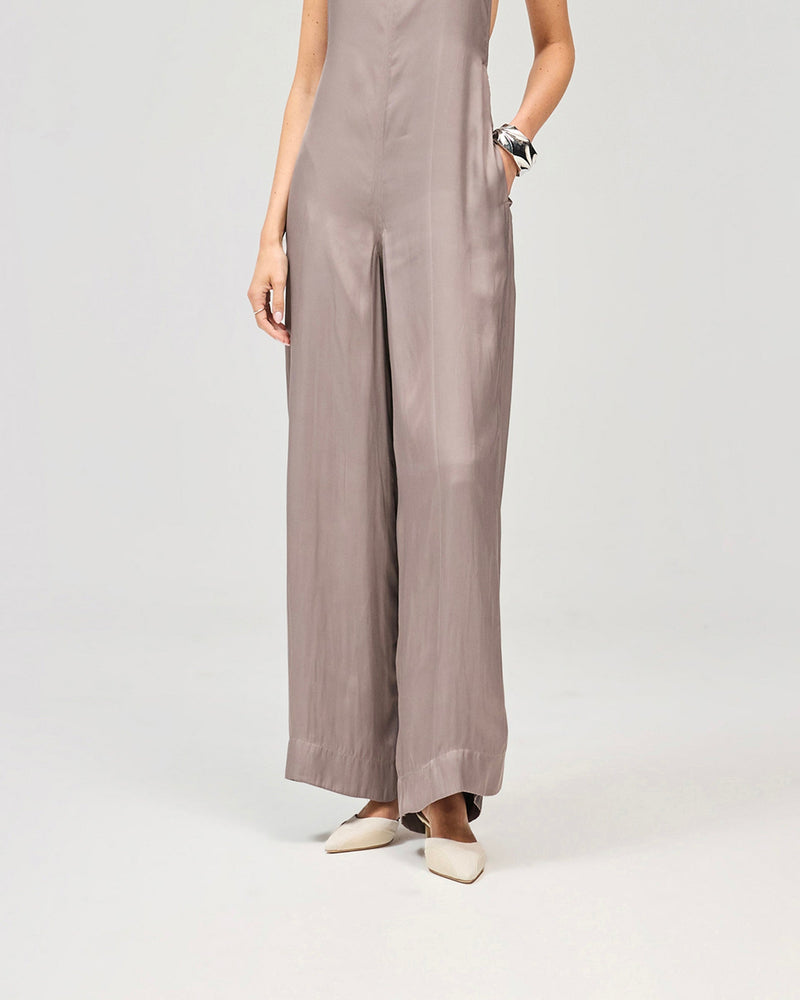 Voltage Jumpsuit - Chocolate
