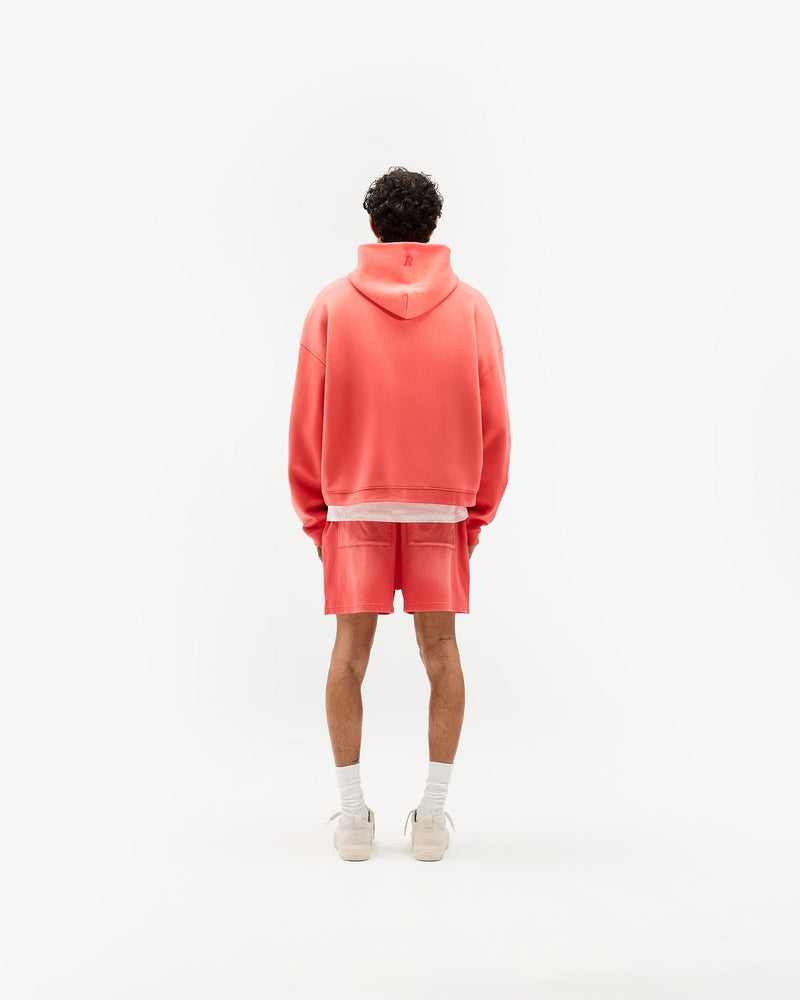 Initial Mesh Shorts - Vintage Red