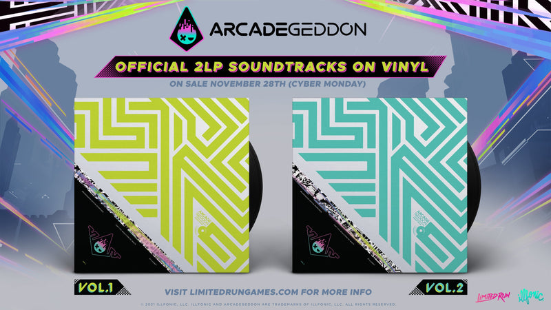 Arcadegeddon Vol. 2 - 2LP Vinyl Soundtrack