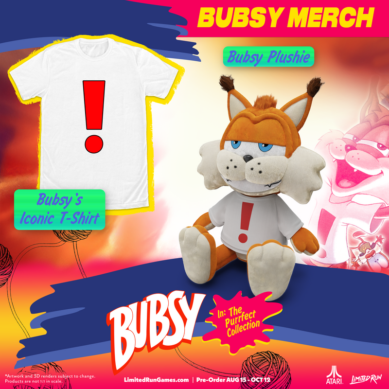Bubsy in: The Purrfect Collection T-Shirt