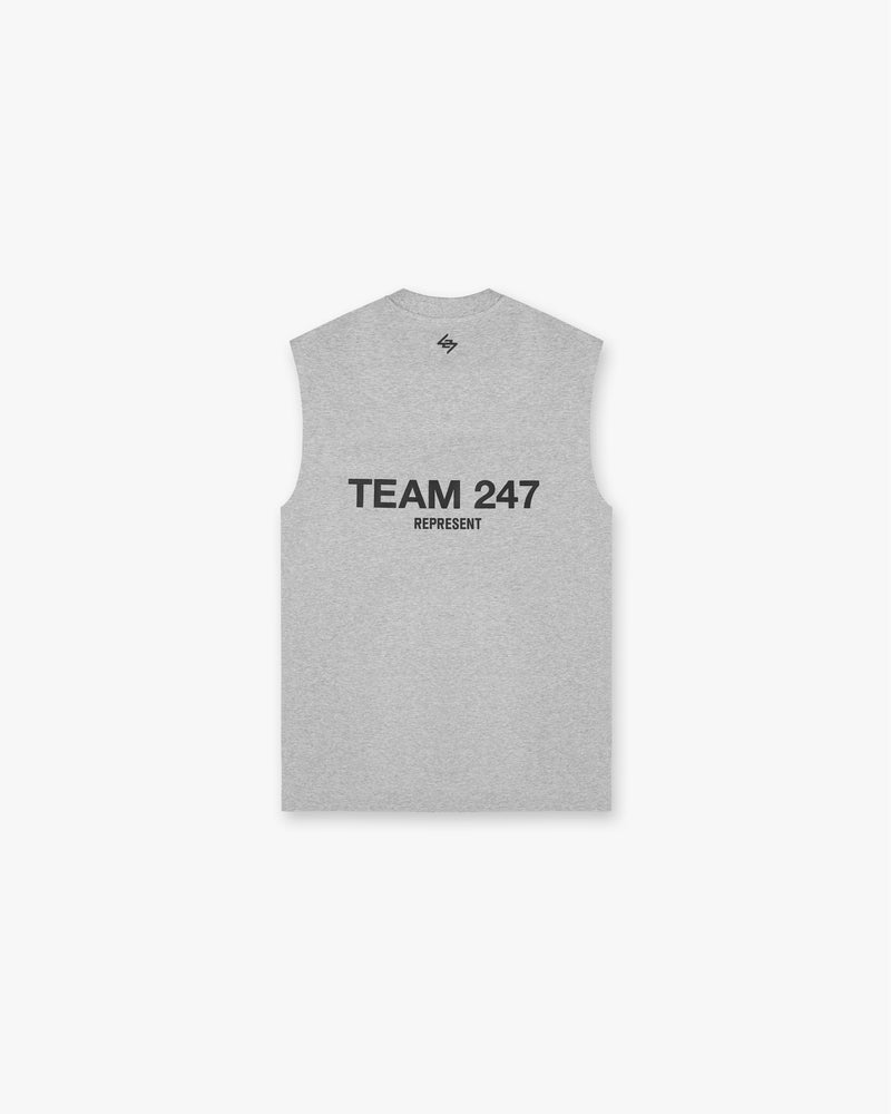 Team 247 Oversized Tank - Ash Grey