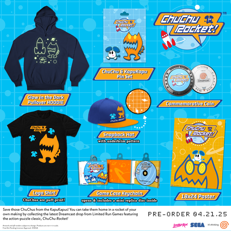 ChuChu Rocket! ChuChus & KapuKapus Pin Set