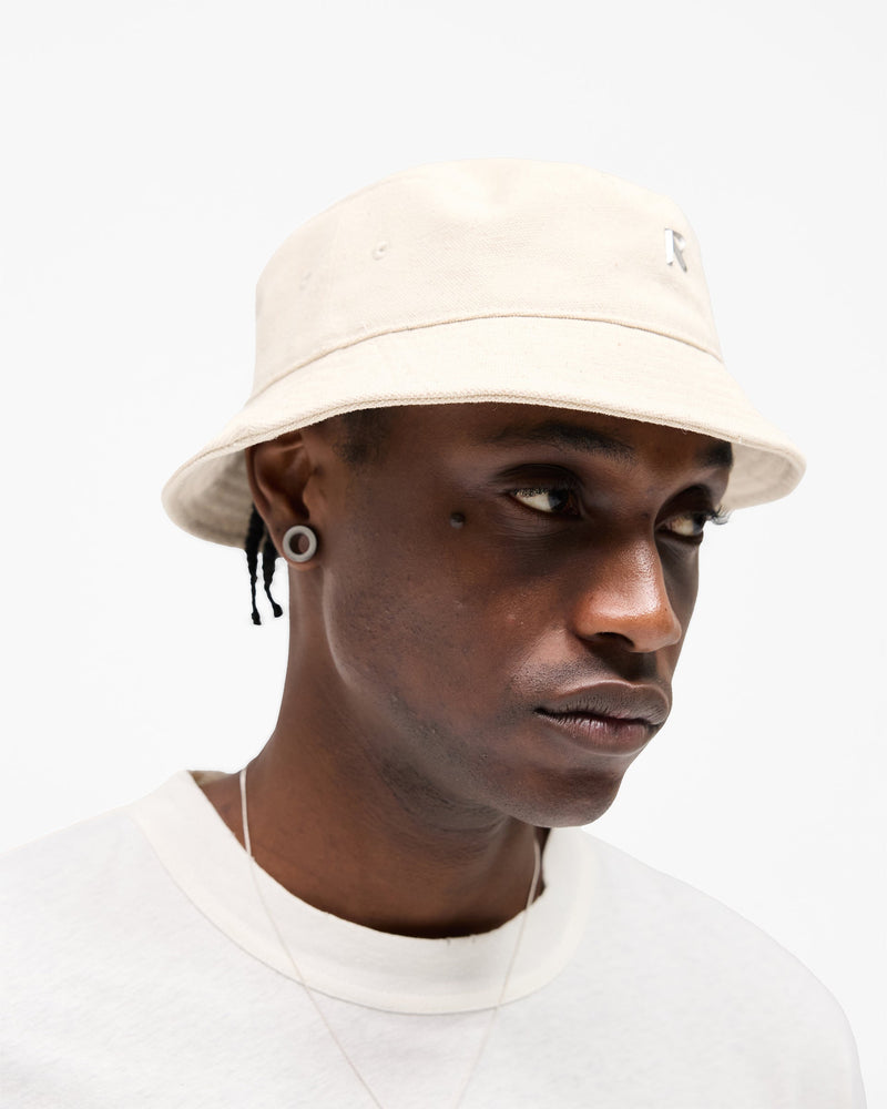 Initial Bucket Hat - Champagne