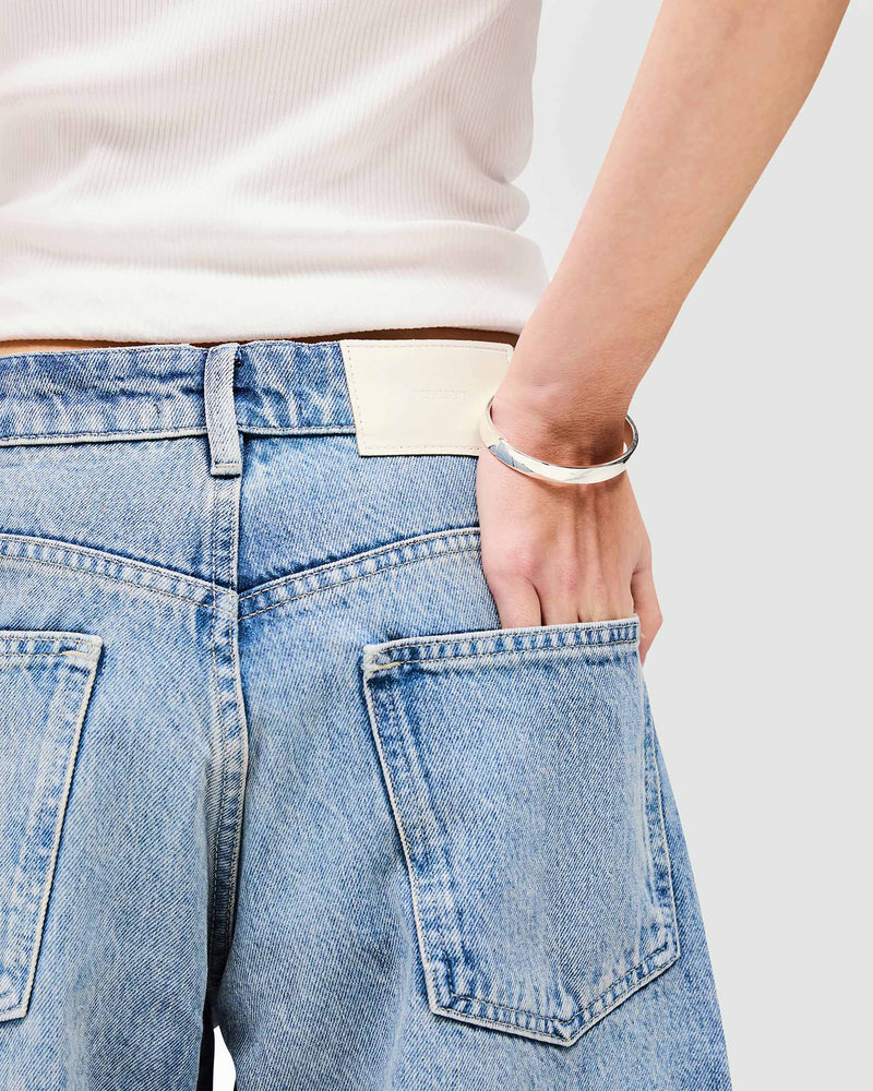 Denim Bermuda Short - Washed Blue