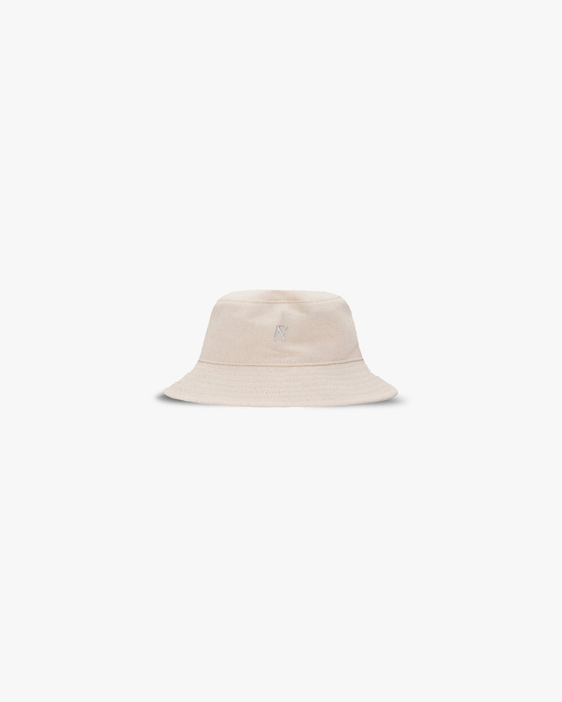 Initial Bucket Hat - Champagne