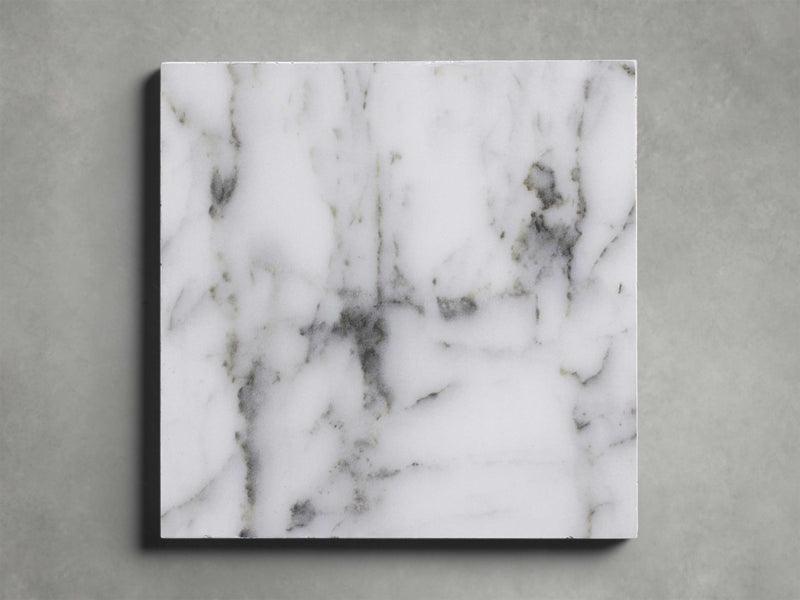 Edgewater Outdoor Finish Board in White Faux Marble