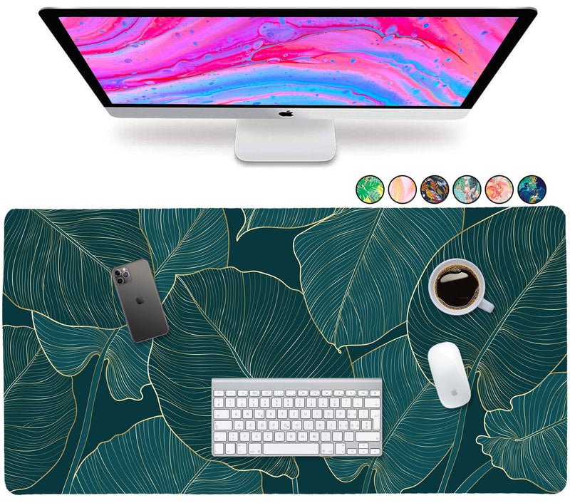 French Koko Large Mouse Pad Long Desk Mat Keyboard Pad Protector Pretty Extended Cute Mousepad Big Office Essentials Women Girls XL 30" x 15"