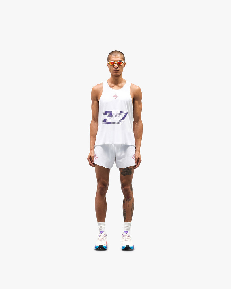 247 Race Marathon Vest - White