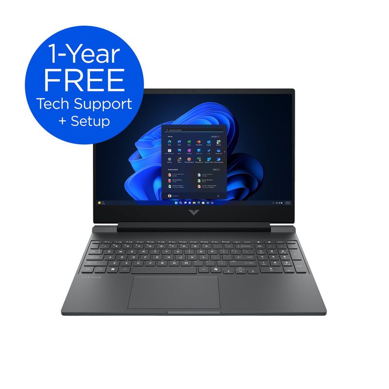 HP Victus 15.6 inch FHD 144Hz IPS Windows Laptop Intel Core i5-13420H 16GB RAM 512GB SSD RTX 4050 Mica Silver