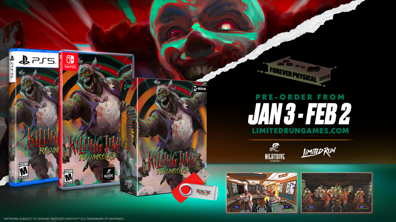 Killing Time: Resurrected Standard Edition (Switch, PS5, PC)