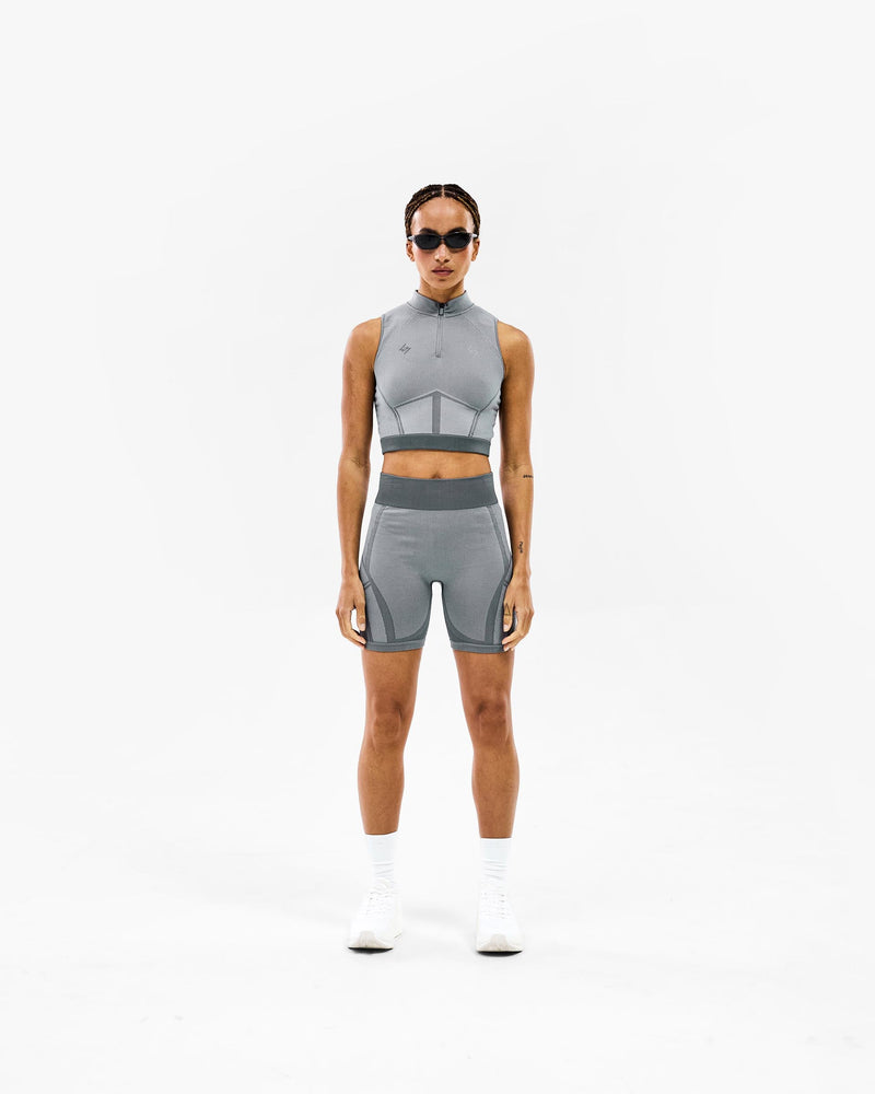 247 Hydro Seamless Training Short - Ice Grey