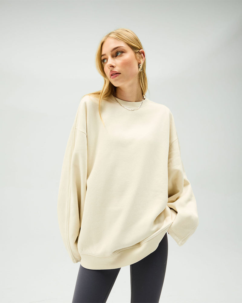 Owners Club Relaxed Sweater - Oat Milk