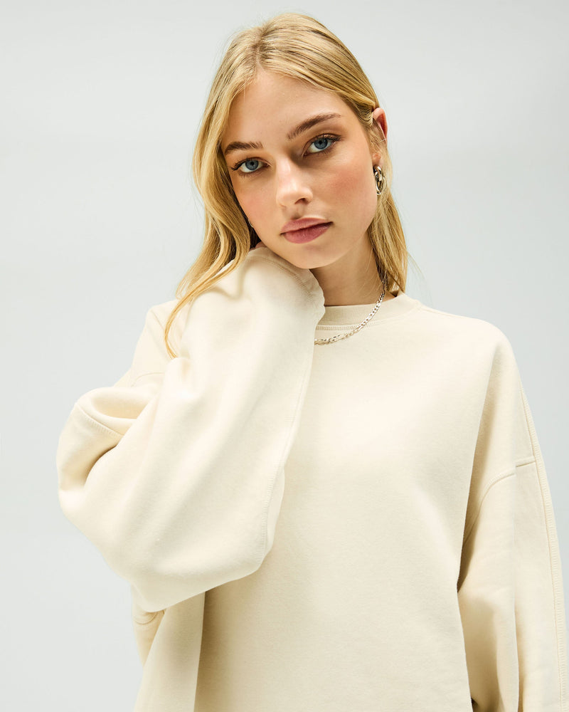 Owners Club Relaxed Sweater - Oat Milk