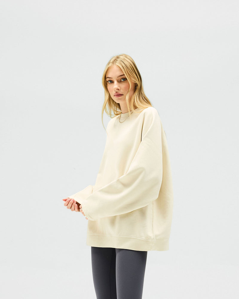Owners Club Relaxed Sweater - Oat Milk