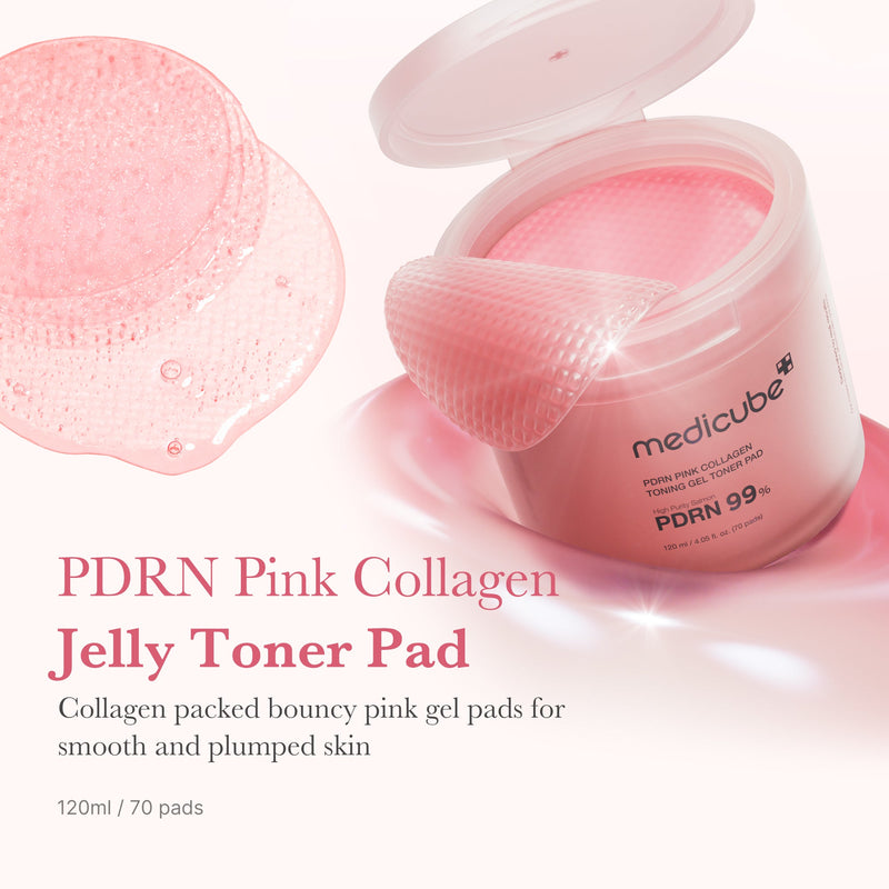 [GIFT] PDRN Pink Collagen Gel Toner Pad