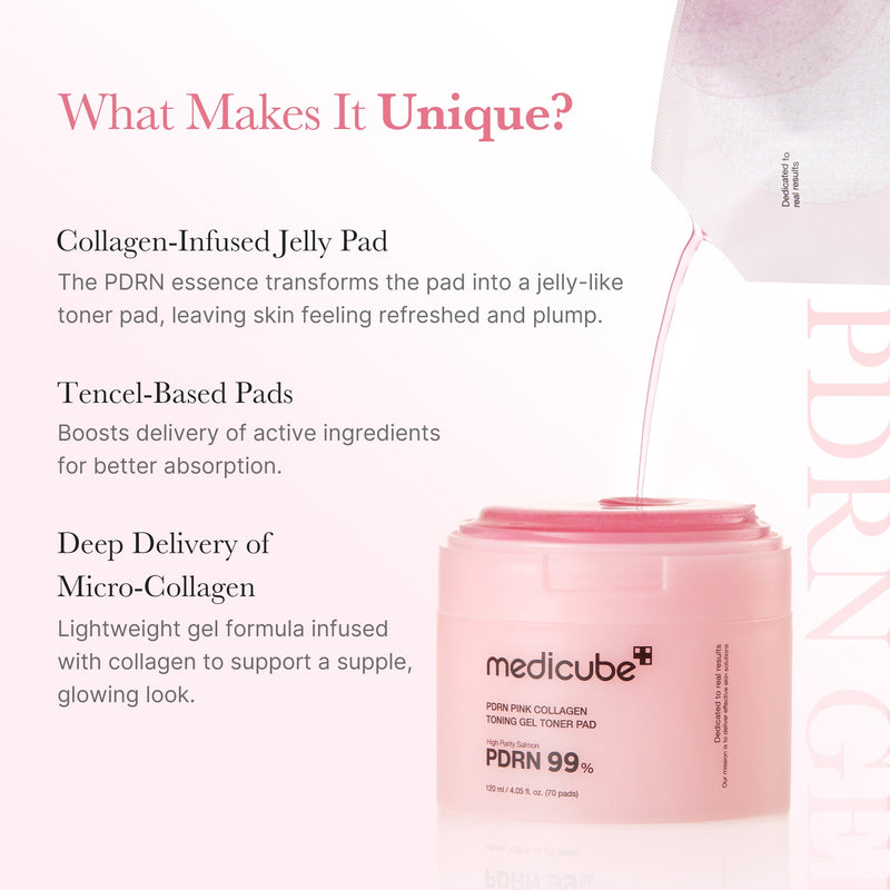 [GIFT] PDRN Pink Collagen Gel Toner Pad