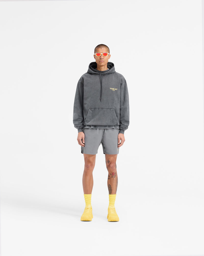 Team 247 Oversized Hoodie - Pewter Lemon