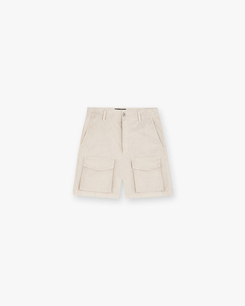 Front Pocket Cargo Short - Champagne