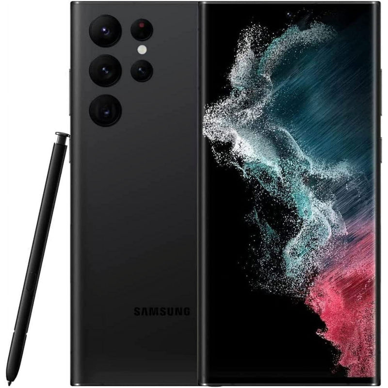 Restored Samsung Galaxy S22 Ultra 5G S908U 128GB GSM/CDMA Unlocked Android Smartphone (USA Version) - Phantom Black (Refurbished)