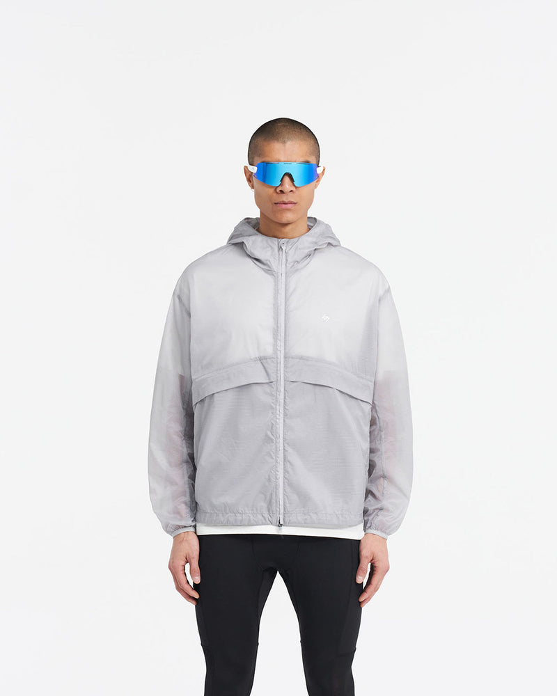 247 Hooded Training Jacket - Moonstone
