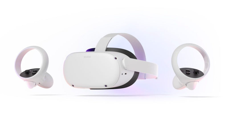 Oculus Quest 2 Advanced All-In-One Virtual Reality Headset Choose Your Accessories Bundle