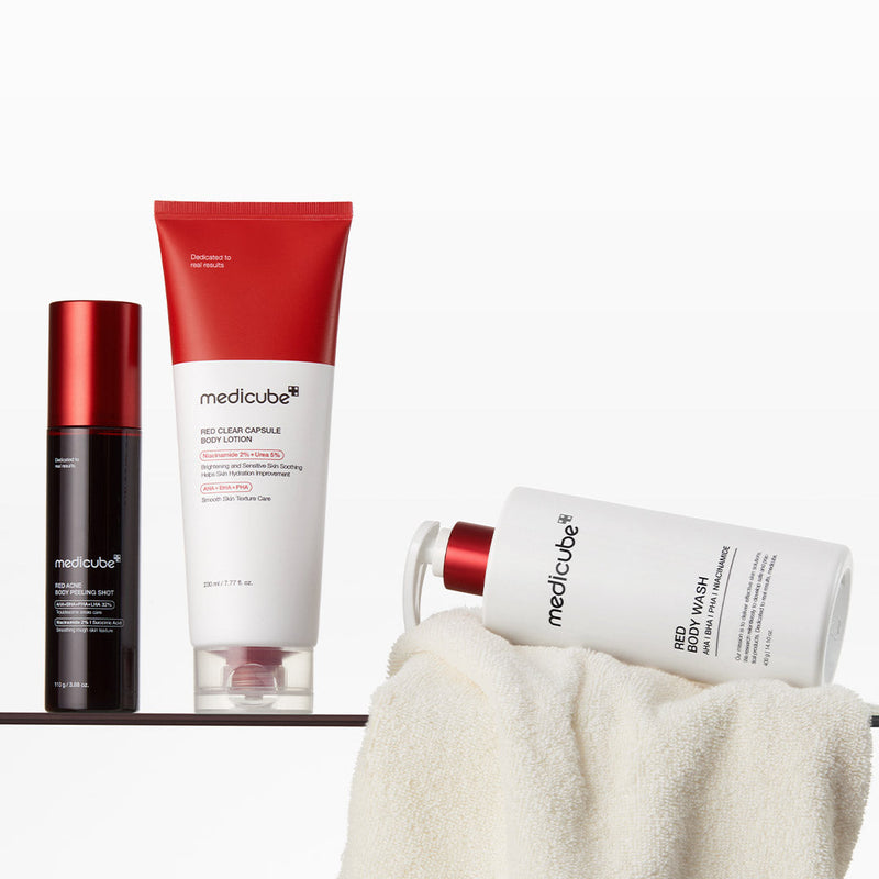 [GIFT] Red Glow Body Essentials