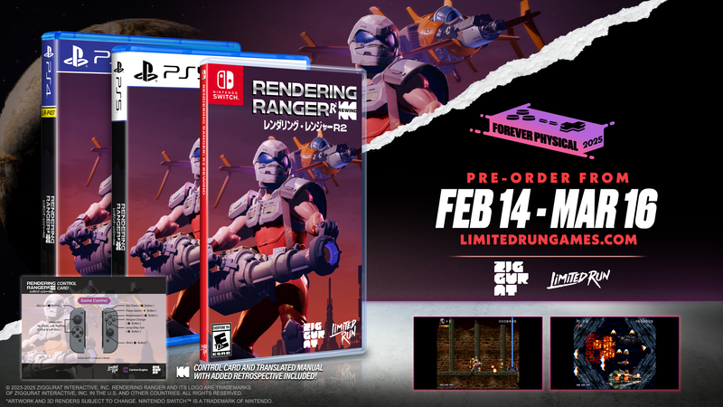 Rendering Ranger: R2 [Rewind] Standard Edition (Switch, PS5, PS4)
