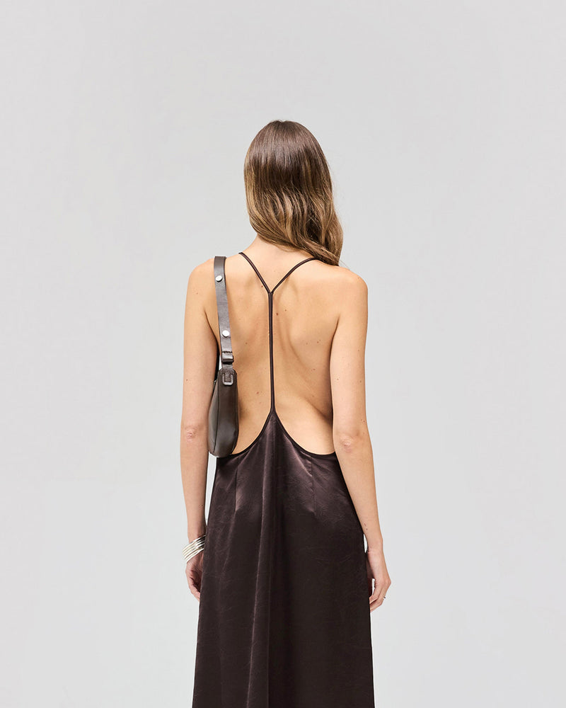 Vision Maxi Dress - Coffee Quartz