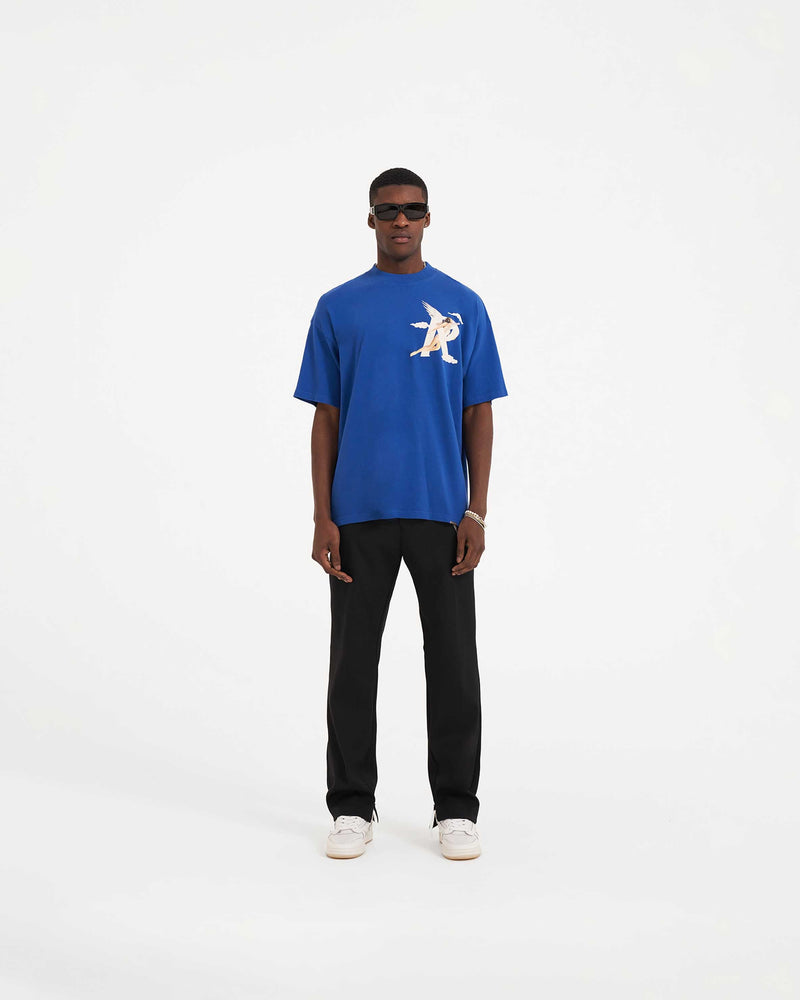 Storms In Heaven T-Shirt - Cobalt