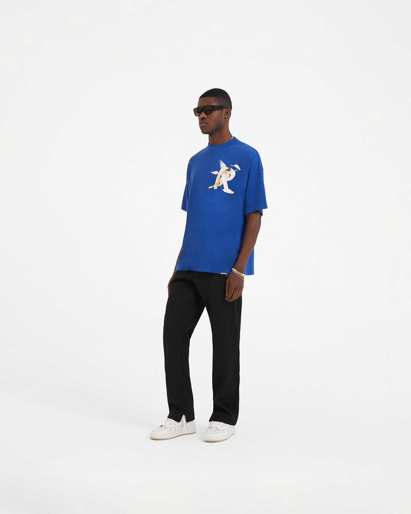Storms In Heaven T-Shirt - Cobalt