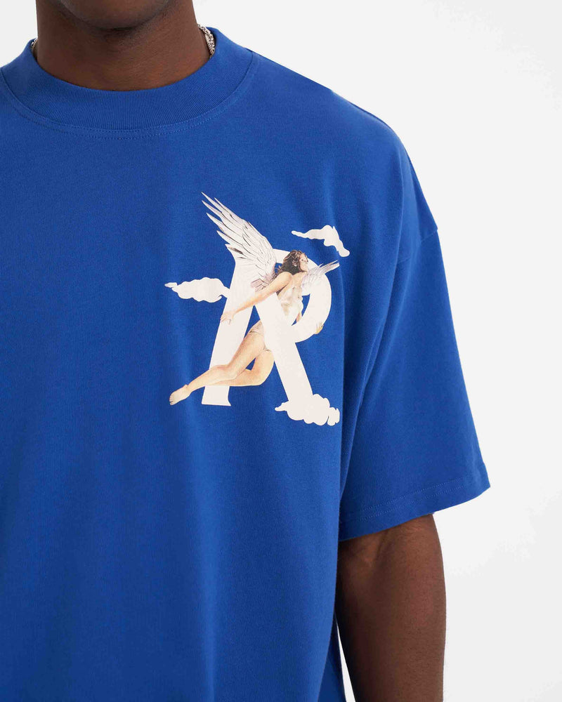 Storms In Heaven T-Shirt - Cobalt