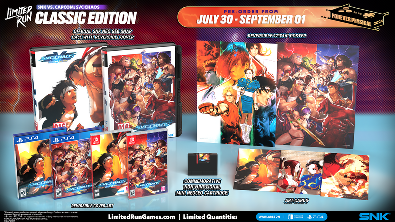 SNK VS. CAPCOM SVC CHAOS Classic Edition (PS4)