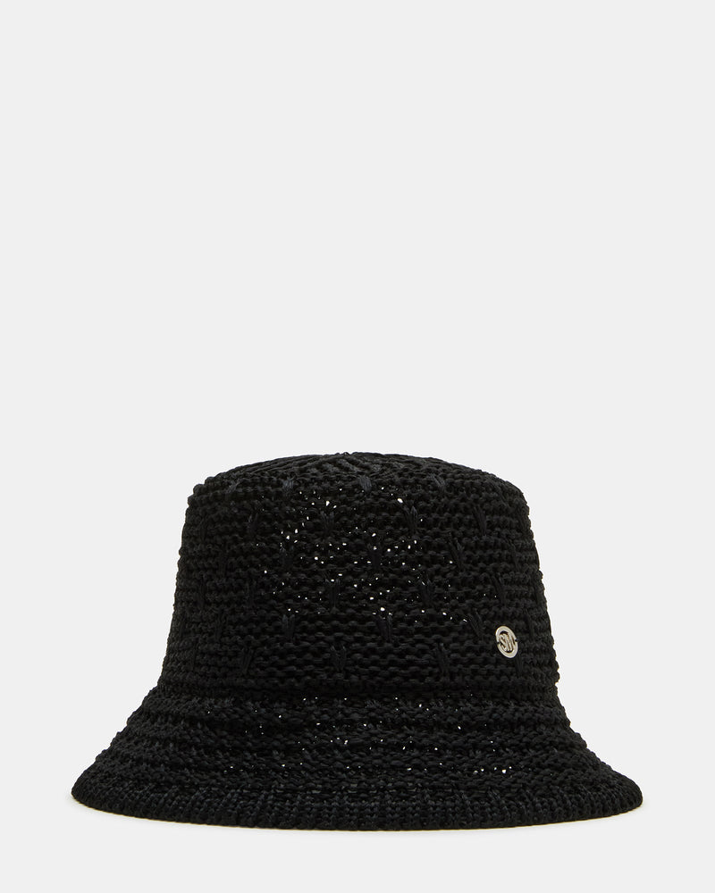 BREEZY STRAW HAT BLACK