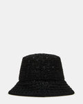 BREEZY STRAW HAT BLACK