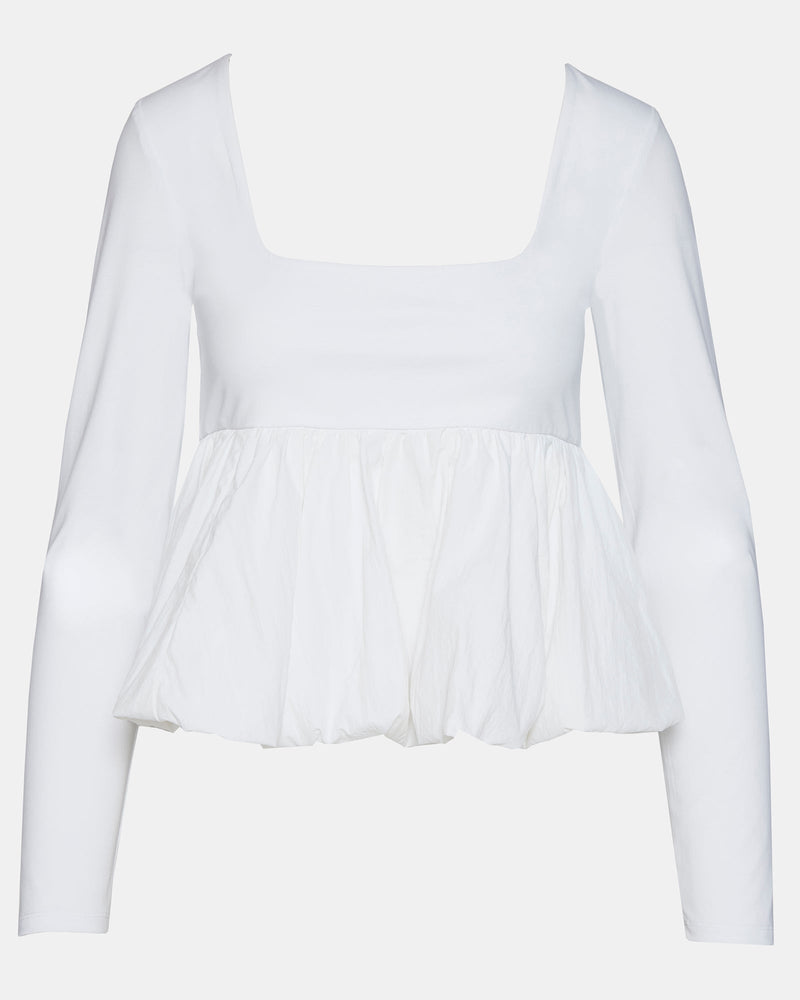 AVIELLE TOP WHITE