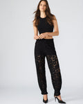 TRE LACE PANT BLACK
