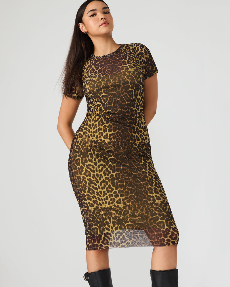 SHORT SLEEVE HAILEE DRESS HOT SPOTS PRINT