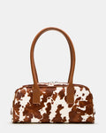 ANISE BAG BROWN COW PRINT