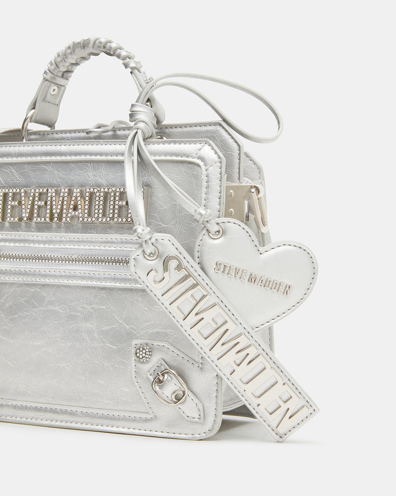 EVELYN CHARMS BAG SILVER