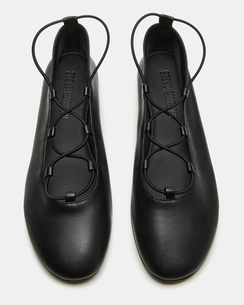 BOMBSHELL BLACK LEATHER