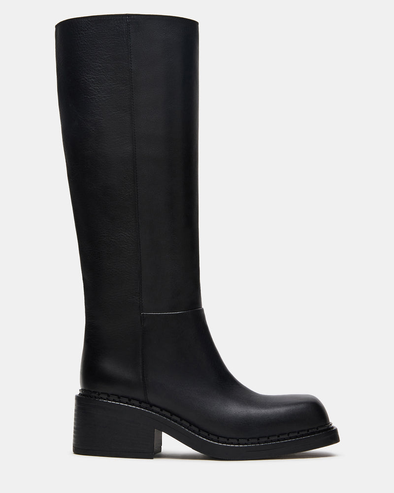 DAVOS BLACK LEATHER