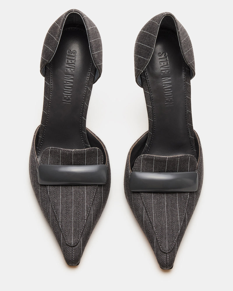 DELPHINI GRAY PINSTRIPE