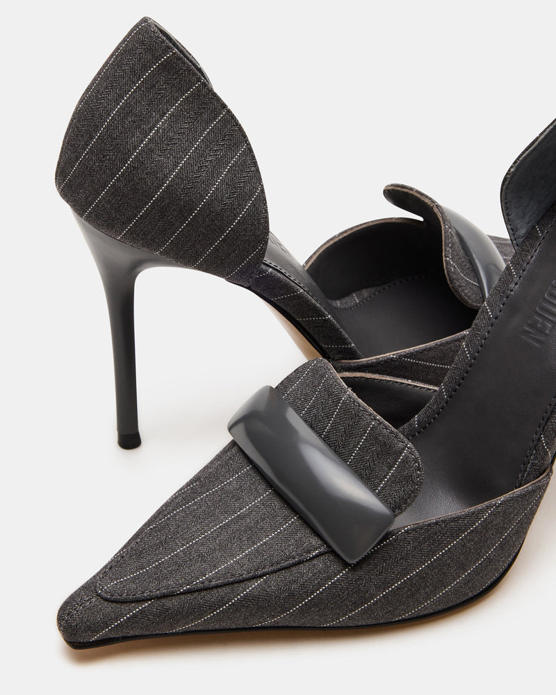 DELPHINI GRAY PINSTRIPE