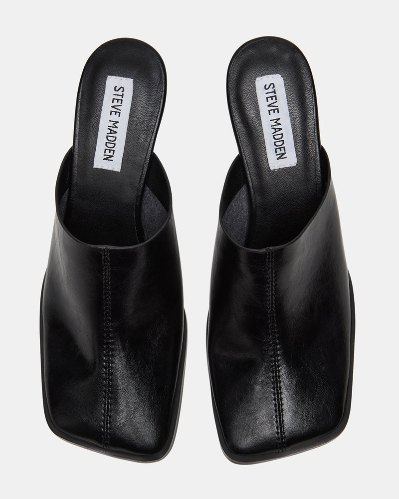 DEMPSEY BLACK LEATHER