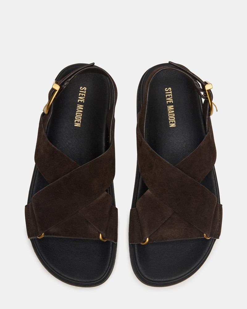 DONELLI BROWN SUEDE