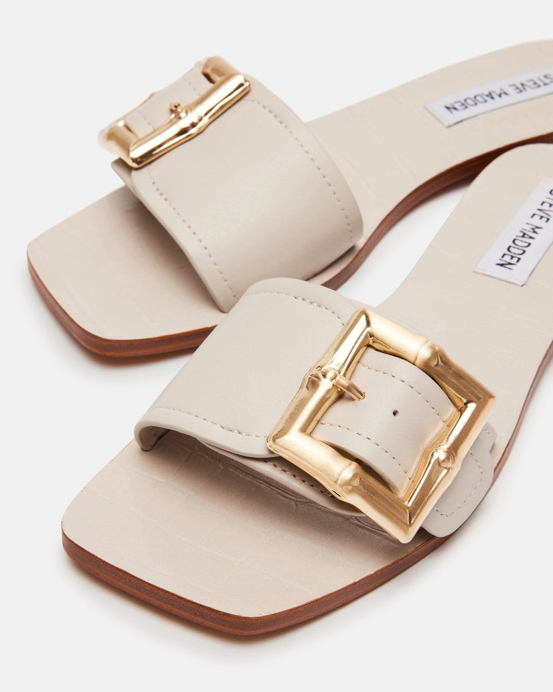 FARRAH BEIGE LEATHER - SM REBOOTED