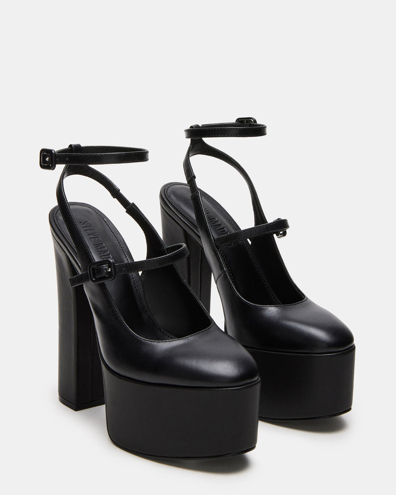 SCOTLYN BLACK LEATHER