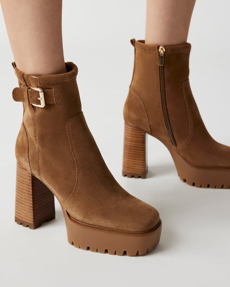 SHARONNA COGNAC SUEDE - SM REBOOTED