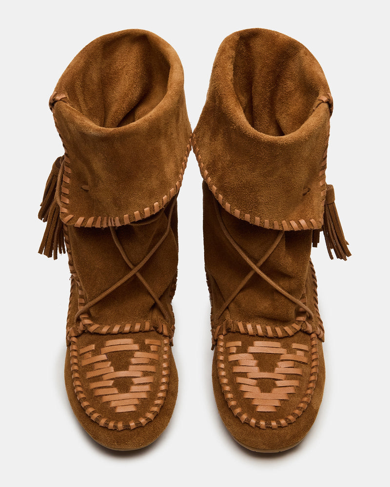 TIPPETT CHESTNUT SUEDE